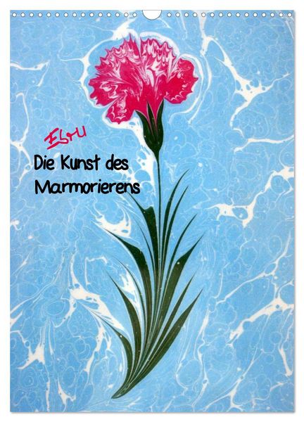 Produktbild: Ebru - Marmorieren auf Wasser (Wandkalender 2026 DIN A3 hoch), CALVENDO Monatskalender