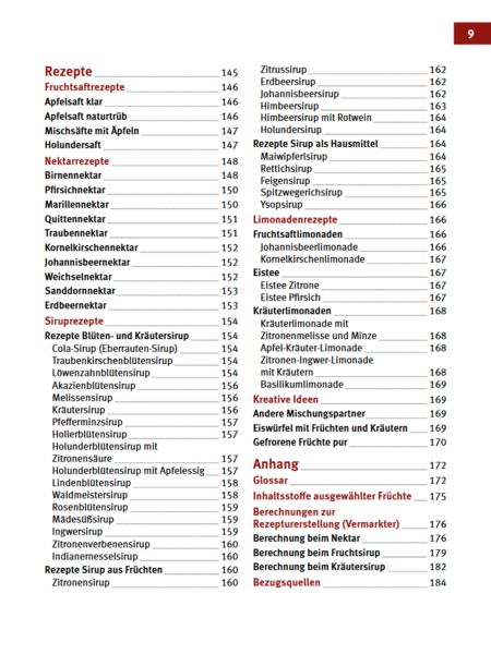 Produktbild: Obsts&auml;fte, Sirup & Nektar