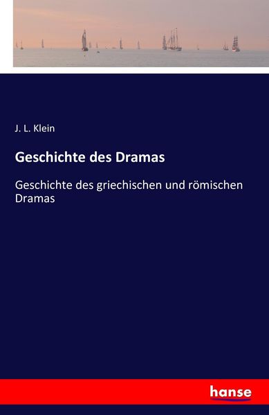 Produktbild: Geschichte des Dramas