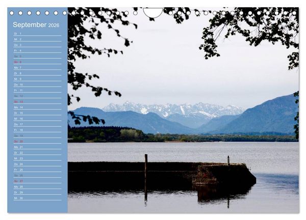 Produktbild: Am sch&ouml;nen Chiemsee (Wandkalender 2026 DIN A4 quer), CALVENDO Monatskalender