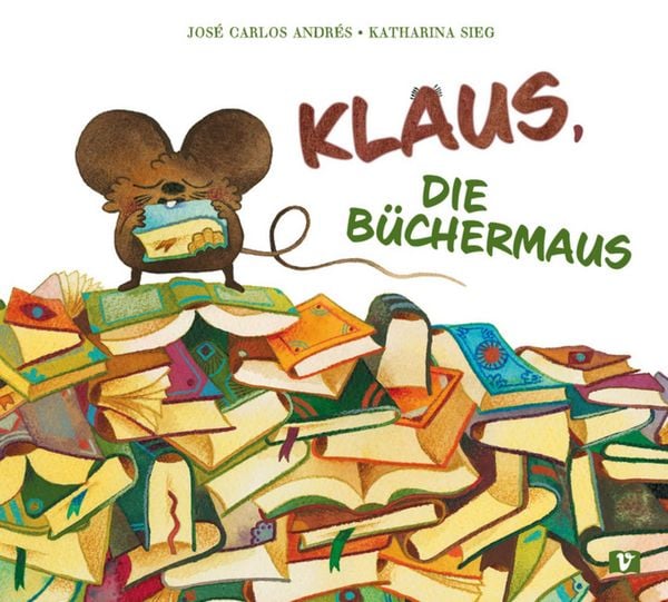 Produktbild: Klaus, die B&uuml;chermaus. Bilderbuch