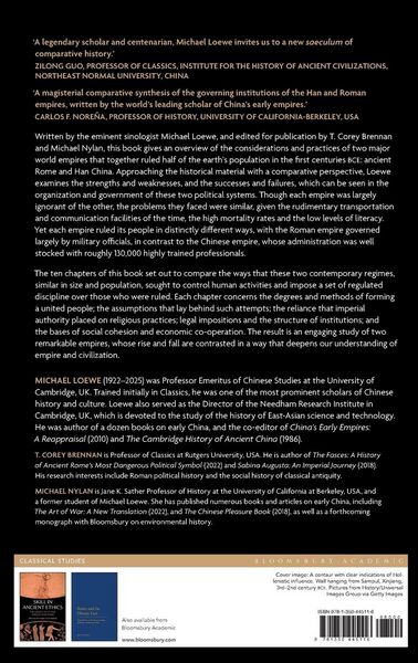Produktbild: Imperial Institutions in Ancient Rome and Early China