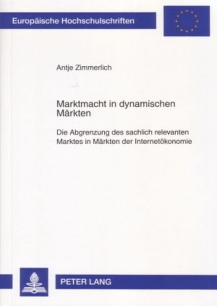 Produktbild: Marktmacht in dynamischen M&auml;rkten