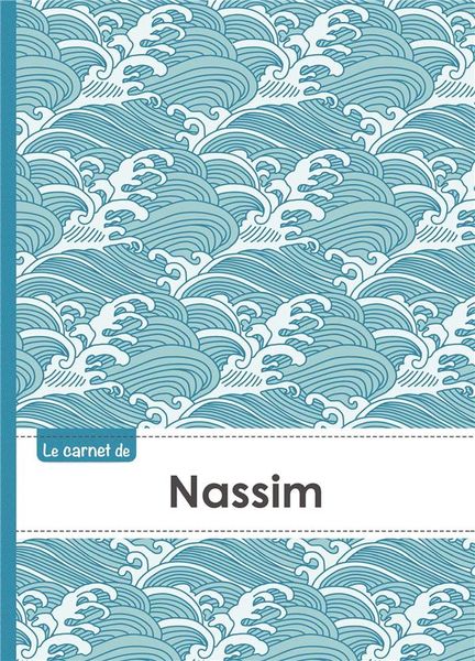 Produktbild: Carnet nassim lignes,96p,a5