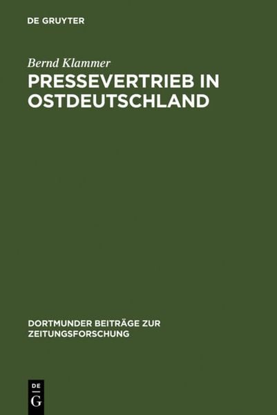 Produktbild: Pressevertrieb in Ostdeutschland