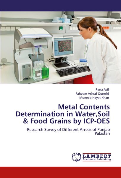 Produktbild: Metal Contents Determination in Water,Soil & Food Grains by ICP-OES