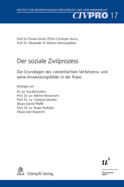 Produktbild: Der soziale Zivilprozess