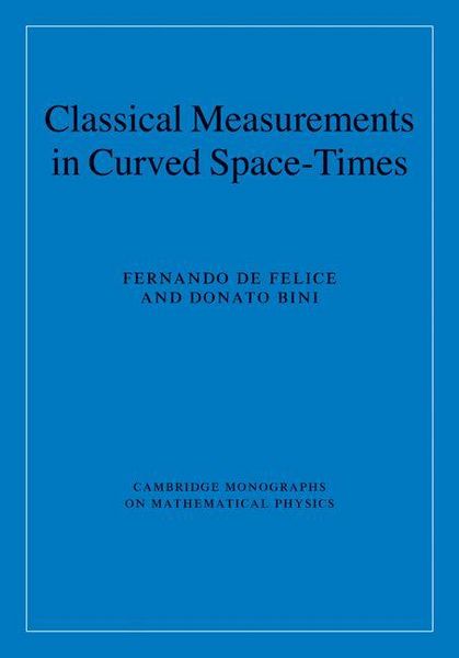 Produktbild: Classical Measurements in Curved Space-Times