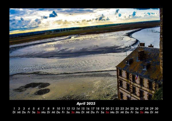 Produktbild: Landschaftskalender 2025 Fotokalender DIN A3