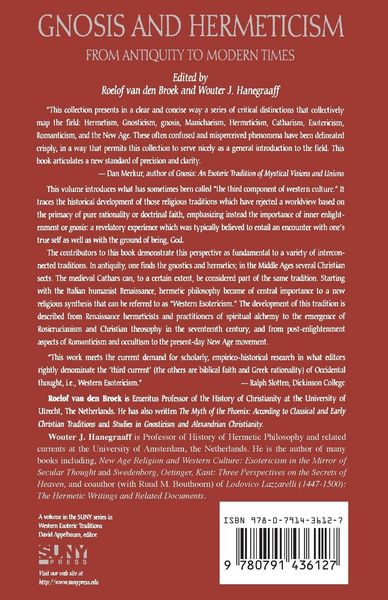 Produktbild: Gnosis and Hermeticism from Antiquity to Modern Times