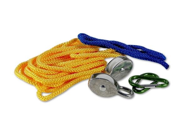 Flaschenzug Seil-Set bunt