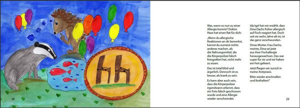 Produktbild: Die roten F&uuml;nf - Das Bilderbuch zu Nahrungsmittelallergien. F&uuml;r alle Kinder, die einen einzigartigen K&ouml;rper haben. (Empfohlen vom DAAB - Deutscher Allergie- und Asthmabund e.V.)