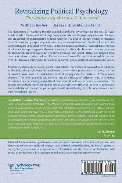 Produktbild: Revitalizing Political Psychology