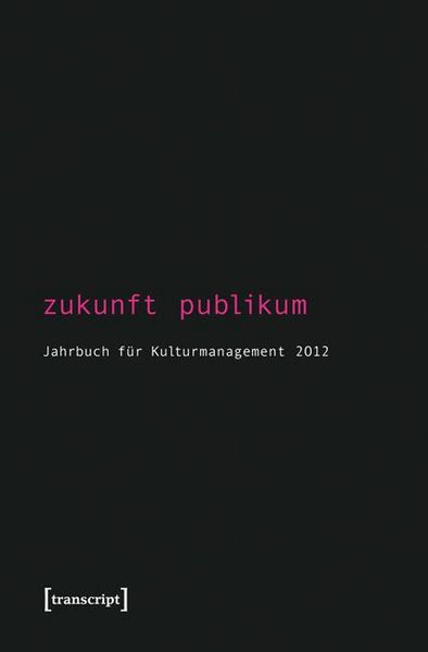 Produktbild: Zukunft Publikum