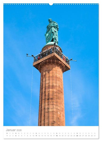Produktbild: Meine Stadt Darmstadt (hochwertiger Premium Wandkalender 2026 DIN A2 hoch), Kunstdruck in Hochglanz