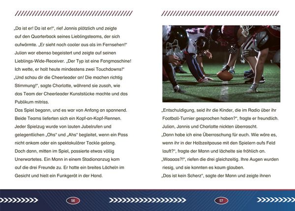 Produktbild: NFL: Touchdown-Tr&auml;ume &ndash; Ein Lese-Abenteuer &uuml;ber American Football