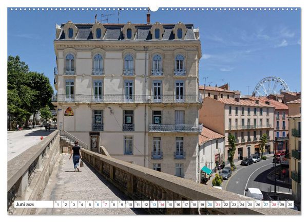 Produktbild: Frankreichs gro&szlig;e St&auml;dte - B&eacute;ziers (hochwertiger Premium Wandkalender 2026 DIN A2 quer), Kunstdruck in Hochglanz
