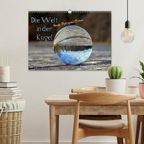 Produktbild: Die Welt in der Kugel (Wandkalender 2026 DIN A3 quer), CALVENDO Monatskalender