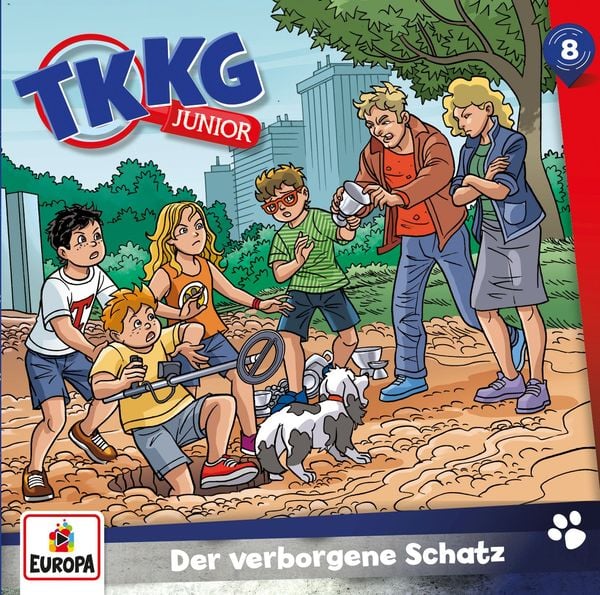 Produktbild: TKKG Junior 08 Der verborgene Schatz
