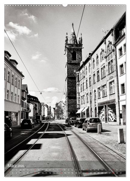 Produktbild: Ein Blick auf Erfurt (Wandkalender 2026 DIN A2 hoch), CALVENDO Monatskalender