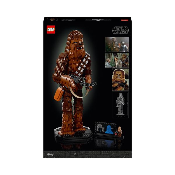 LEGO Star Wars 75371 Chewbacca Figur, Wookiee-Modell zum Bauen für Erwachsene