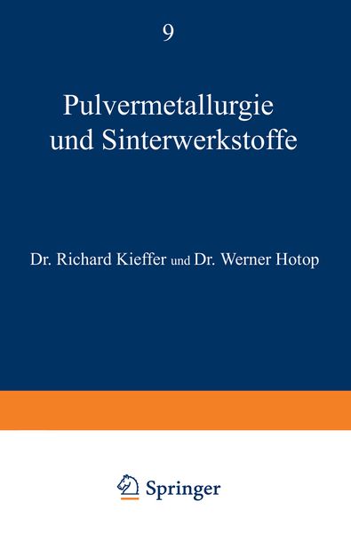Produktbild: Pulvermetallurgie und Sinterwerkstoffe