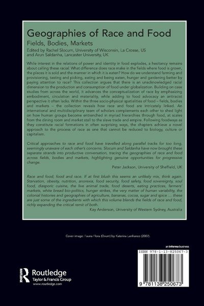 Produktbild: Geographies of Race and Food