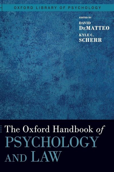 Produktbild: Oxford Handbook of Psychology and Law