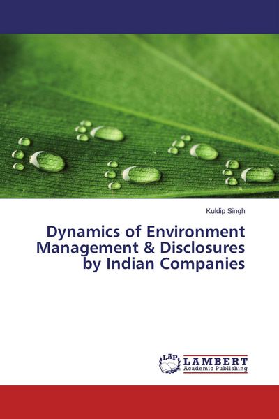 Produktbild: Dynamics of Environment Management & Disclosures by Indian Companies