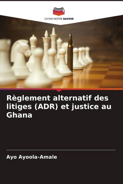Produktbild: R&egrave;glement alternatif des litiges (ADR) et justice au Ghana