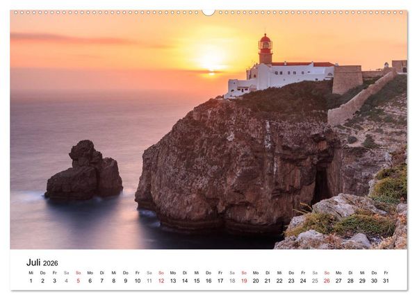 Produktbild: Europa im sch&ouml;nsten Licht (Wandkalender 2026 DIN A2 quer), CALVENDO Monatskalender