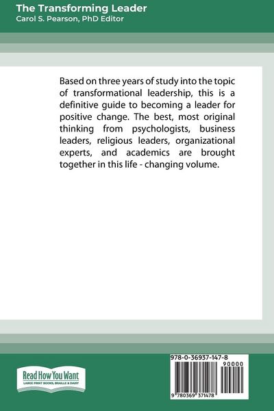 Produktbild: The Transforming Leader