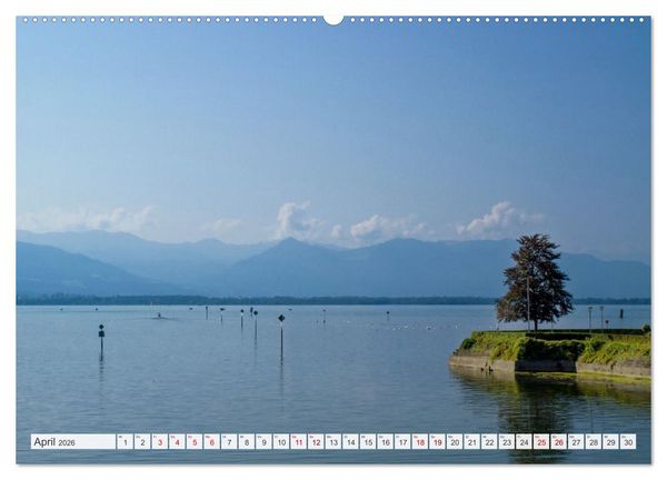 Produktbild: Bodensee - Traumlandschaften am Wasser (Wandkalender 2026 DIN A2 quer), CALVENDO Monatskalender