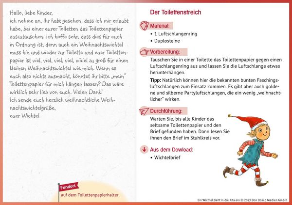 Produktbild: Ein Wichtel zieht in die Kita ein