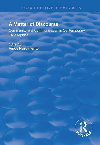 Produktbild: Matter Of Discourse