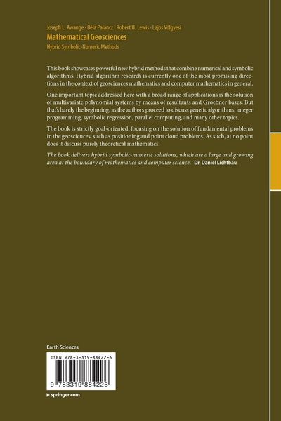 Produktbild: Mathematical Geosciences