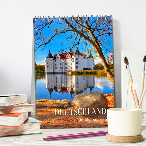Produktbild: DEUTSCHLAND. Du bist so sch&ouml;n (Tischkalender 2026 DIN A5 hoch), CALVENDO Monatskalender