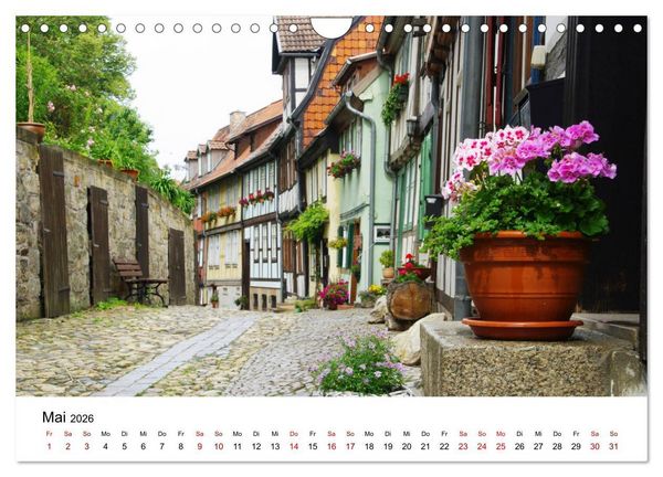 Produktbild: Weltkulturerbe Quedlinburg (Wandkalender 2026 DIN A4 quer), CALVENDO Monatskalender
