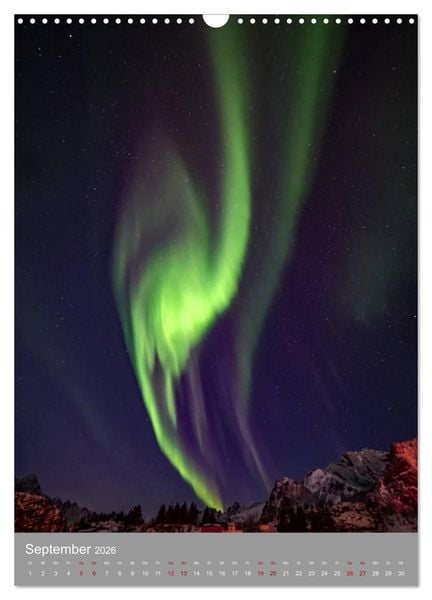 Produktbild: Farbige N&auml;chte (Wandkalender 2026 DIN A3 hoch), CALVENDO Monatskalender