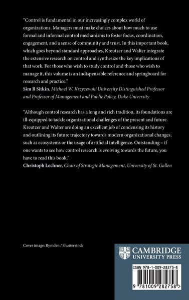 Produktbild: Reconceptualizing Organizational Control