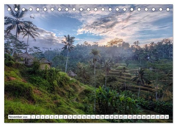 Produktbild: Bali, tropisches Inselparadies in Indonesien (Tischkalender 2026 DIN A5 quer), CALVENDO Monatskalender