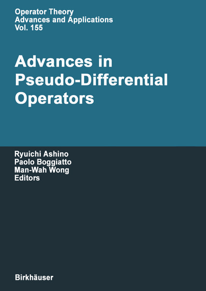 Produktbild: Advances in Pseudo-Differential Operators