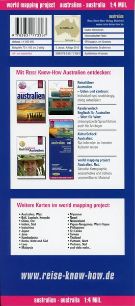 Produktbild: Reise Know-How Landkarte Australien / Australia (1:4.000.000)
