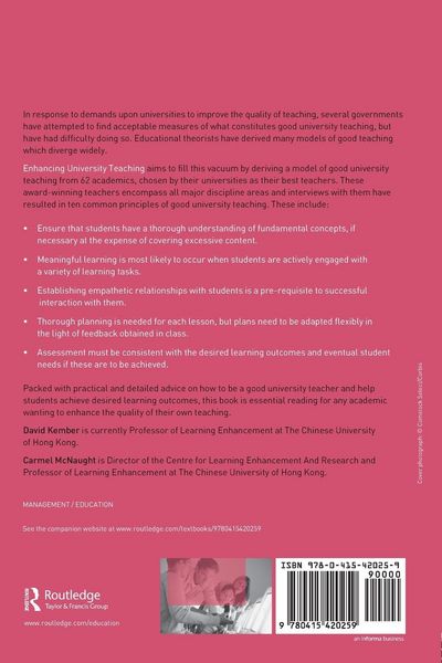 Produktbild: Enhancing University Teaching