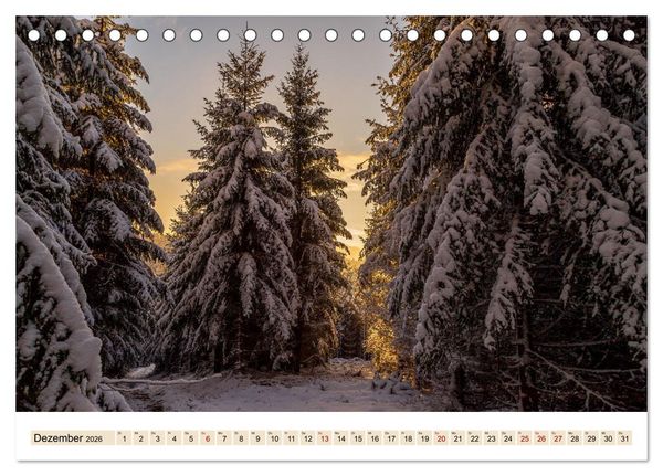 Produktbild: Sauerland - Land der tausend Berge (Tischkalender 2026 DIN A5 quer), CALVENDO Monatskalender