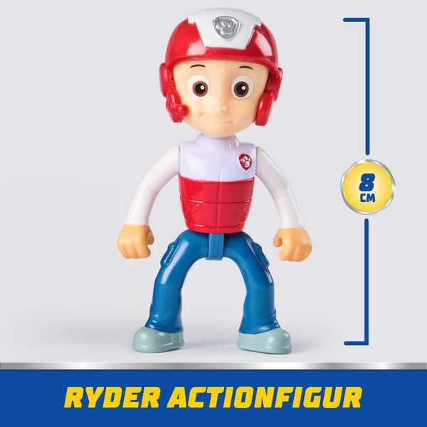 Produktbild: PAW Patrol - Ryder-Figur mit Quad-Rettungsfahrzeug, stabiles Basis-Fahrzeug (2025), authentisches Spielzeug zur Serie f&uuml;r Kinder ab 3 Jahren