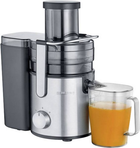 Severin Entsafter ES 3570 800 W Edelstahl, Schwarz
