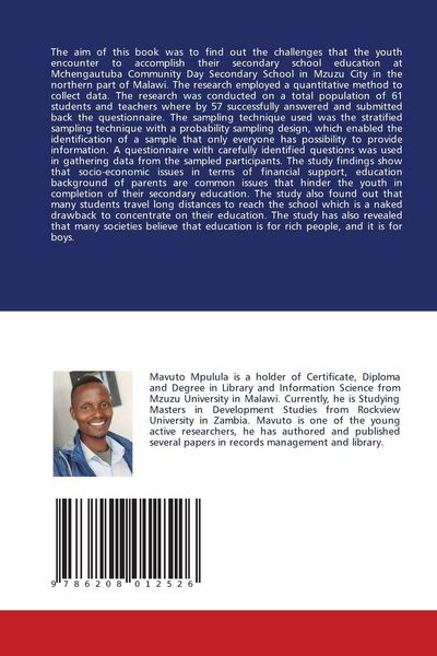 Produktbild: Challenges faced by youth in completion of secondary school education
