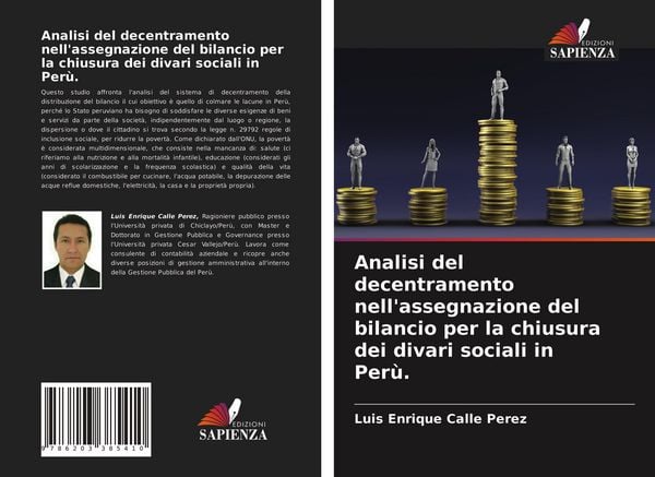 Produktbild: Analisi del decentramento nell'assegnazione del bilancio per la chiusura dei divari sociali in Per&ugrave;.