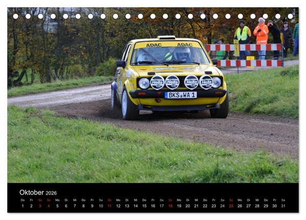 Produktbild: Rallye, K&ouml;ln - Ahrweiler (Tischkalender 2026 DIN A5 quer), CALVENDO Monatskalender